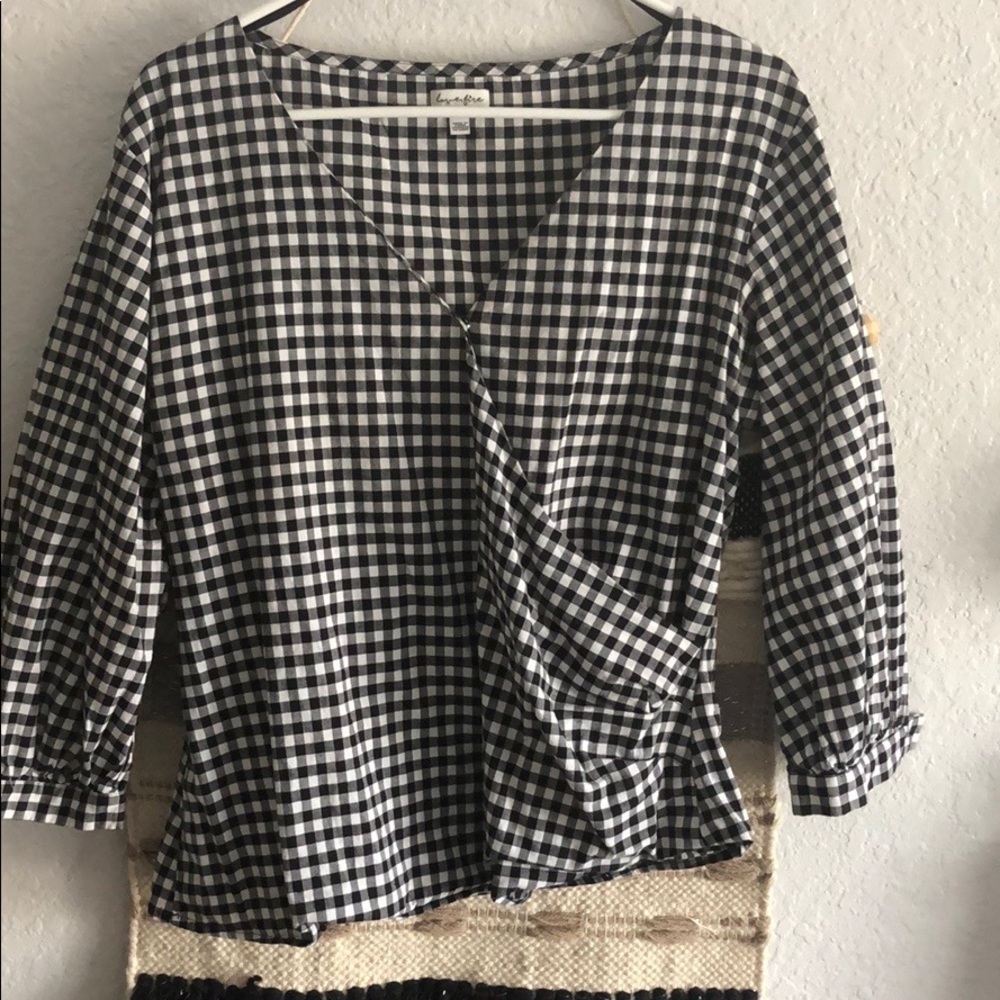 Gingham Top
